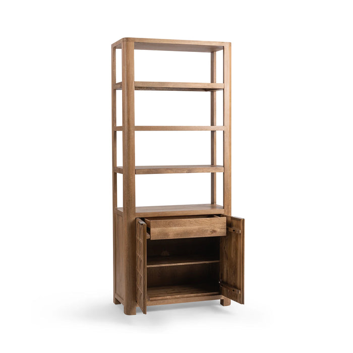 Classic Home - Cleveland Bookcase in Sandy Taupe - 52011048
