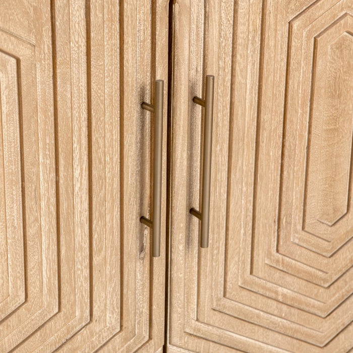 Classic Home - Holmes 4 Door Buffet in Dune Clay - 52011054