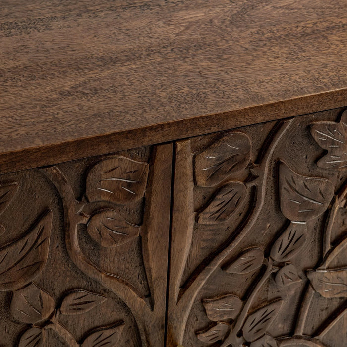 Classic Home - Albero 6 Door Cabinet in Kona Brown - 52011071