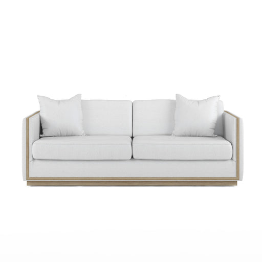 ART Furniture - Cassat Channeled Sofa in Okla Snow - 522501-5302AA - GreatFurnitureDeal