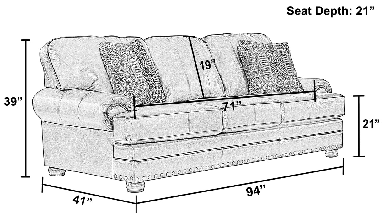 Jackson Furniture - Roberto 3 Piece Living Room Set in Cocoa - 5241-03-02-01-COCOA - GreatFurnitureDeal