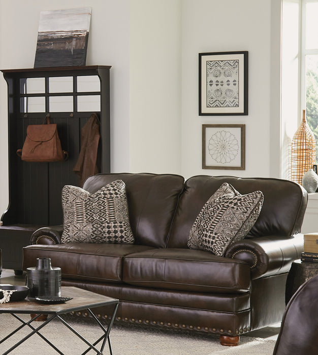 Jackson Furniture - Roberto 4 Piece Living Room Set in Cocoa - 5241-03-02-01-10-COCOA
