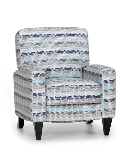 Franklin Furniture - Lucy Pushback Recliner in Tesselate Cyan - 526-3758-45 Tesselate Cyan - GreatFurnitureDeal