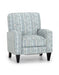 Franklin Furniture - Lucy Pushback Recliner in Ragsto Riches Aegean - 526-3816-38 Ragsto Riches Aegean - GreatFurnitureDeal
