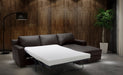 J&M Furniture - Taylor Premium Leather LHF Sectional Sofa in Brown - 18244-LHF - GreatFurnitureDeal