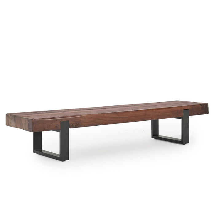 Classic Home Furniture - Duarte 74" Bench in Reclaimed Brown - 53001886