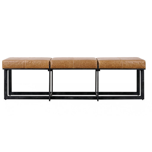 Classic Home - Calvin Narrow Bench Chestnut - 53001933 - GreatFurnitureDeal