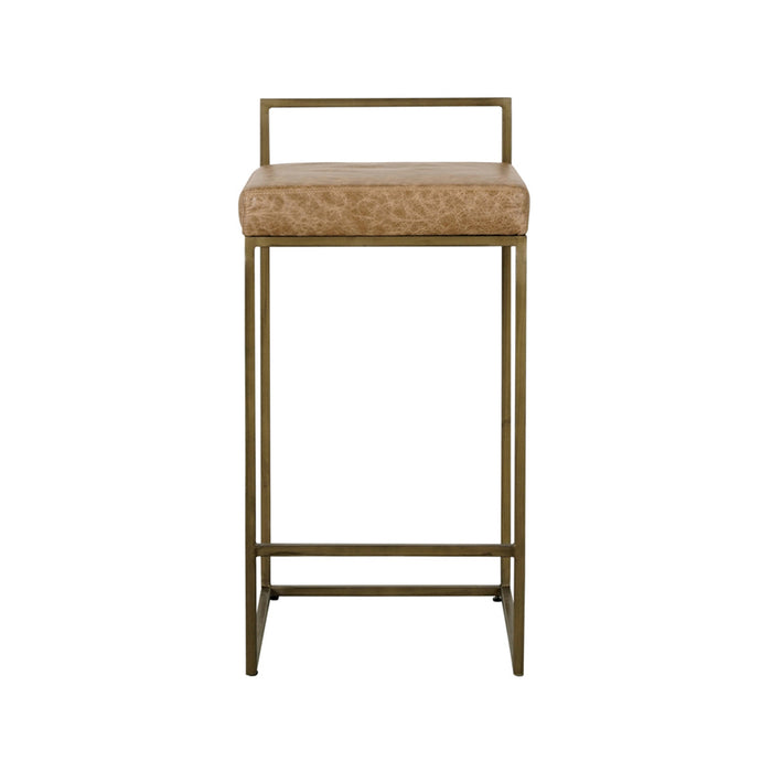 Classic Home - Belfort Counter Stool 26" Chestnut Brown - 53001942 - GreatFurnitureDeal