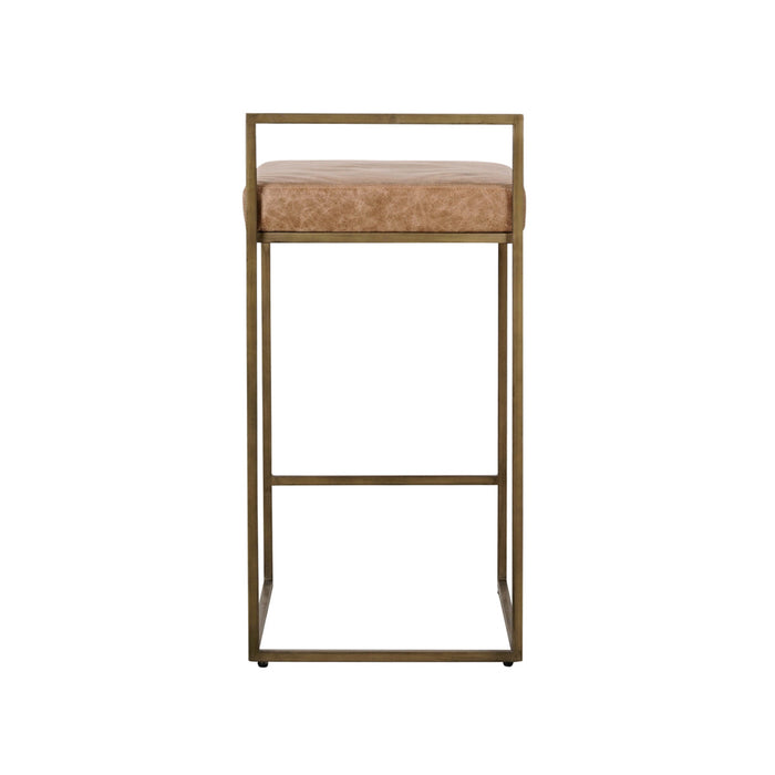 Classic Home - Belfort Counter Stool 26" Chestnut Brown - 53001942 - GreatFurnitureDeal