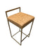Classic Home - Belfort Counter Stool 26" Chestnut Brown - 53001942 - GreatFurnitureDeal