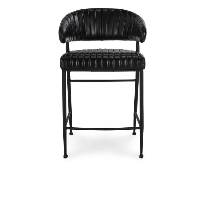 Classic Home - Umbria 26" Counter Stool in Jet Black - 53001981 - GreatFurnitureDeal