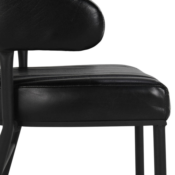 Classic Home - Umbria 26" Counter Stool in Jet Black - 53001981 - GreatFurnitureDeal