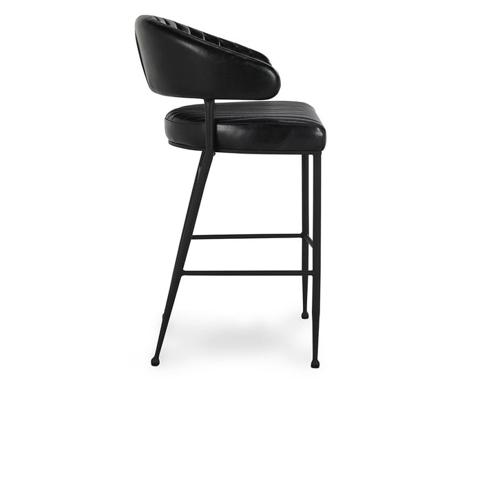 Classic Home - Umbria 30" Bar Stool in Jet Black - 53001982 - GreatFurnitureDeal