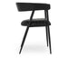 Classic Home - Preston Top Grain Leather Dining Chair in Jet Black - 53001985 - GreatFurnitureDeal