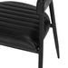 Classic Home - Preston Top Grain Leather Dining Chair in Jet Black - 53001985 - GreatFurnitureDeal