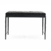 Classic Home - Malo Leather Bench - Onyx Black - 53002015 - GreatFurnitureDeal