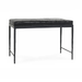 Classic Home - Malo Leather Bench - Onyx Black - 53002015 - GreatFurnitureDeal