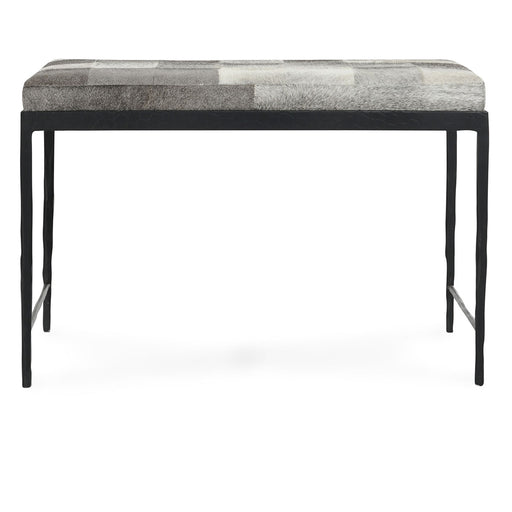 Classic Home Furniture - Malo Leather 28" Bench Onyx Black - 53002016 - GreatFurnitureDeal