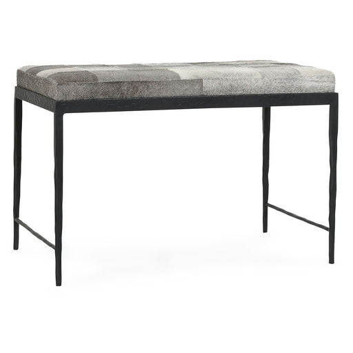 Classic Home Furniture - Malo Leather 28" Bench Onyx Black - 53002016 - GreatFurnitureDeal