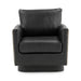 Classic Home - Lathe Swivel Chair in Onyx Black - 53002067 - GreatFurnitureDeal