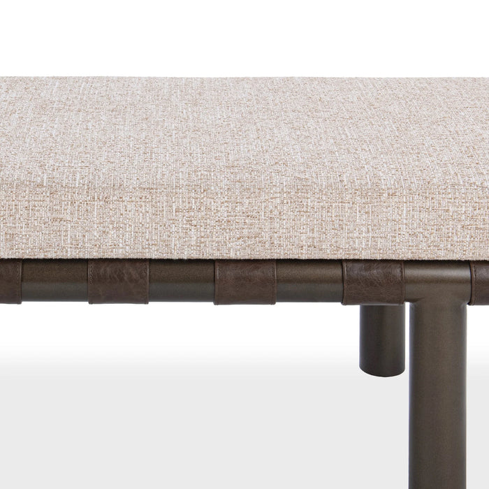 Classic Home - Brooklyn Accent Bench in Cocoa Latte - 53002133