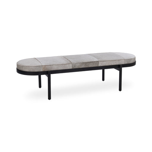 Classic Home - Evelyn Accent Bench in Sparrow Gray - 53002134 - GreatFurnitureDeal