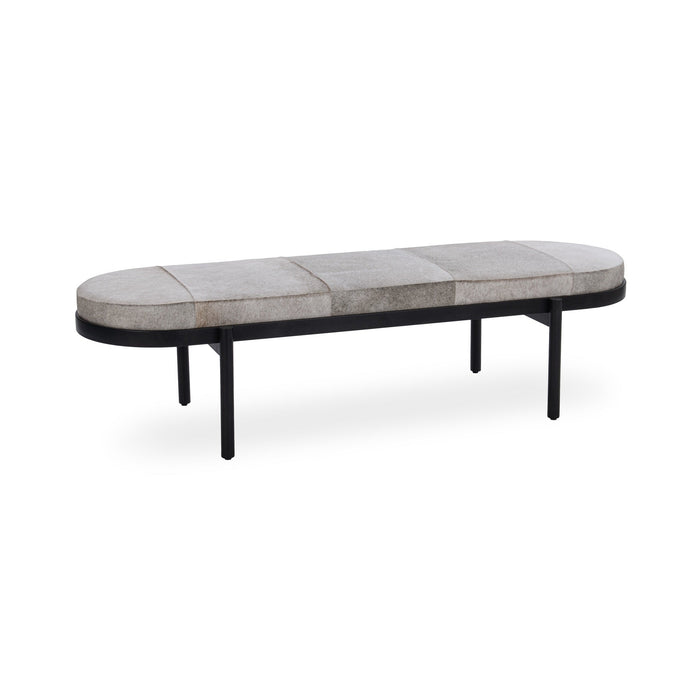Classic Home - Evelyn Accent Bench in Sparrow Gray - 53002134