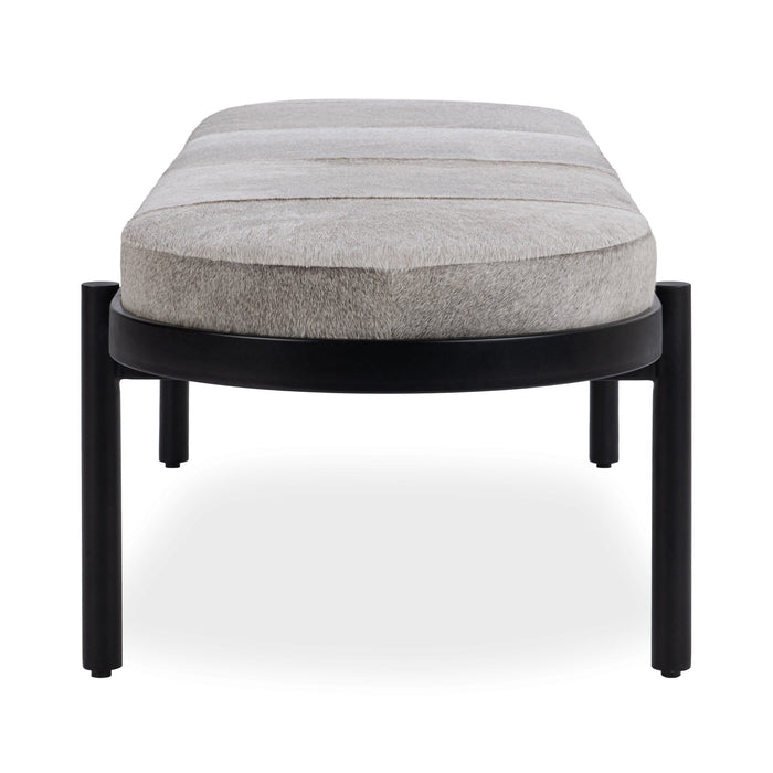 Classic Home - Evelyn Accent Bench in Sparrow Gray - 53002134