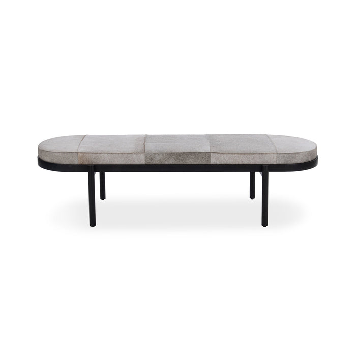 Classic Home - Evelyn Accent Bench in Sparrow Gray - 53002134