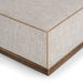 Classic Home - Ellerie 40" Square Ottoman in Latte - 53002137 - GreatFurnitureDeal
