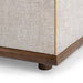 Classic Home - Ellerie 40" Square Ottoman in Latte - 53002137 - GreatFurnitureDeal