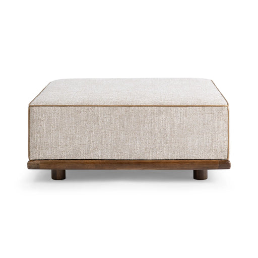 Classic Home - Ellerie 40" Square Ottoman in Latte - 53002137 - GreatFurnitureDeal