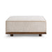 Classic Home - Ellerie 40" Square Ottoman in Latte - 53002137 - GreatFurnitureDeal
