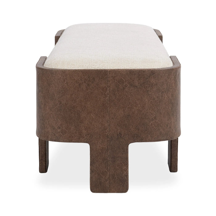 Classic Home - Janya Accent Bench in Oat Cream - 53002140