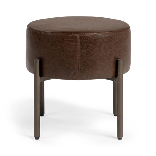 Classic Home - Aimie Accent Stool in Cocoa Brown - 53002145 - GreatFurnitureDeal