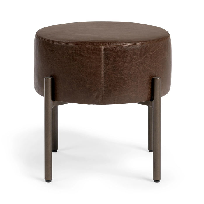 Classic Home - Aimie Accent Stool in Cocoa Brown - 53002145 - GreatFurnitureDeal