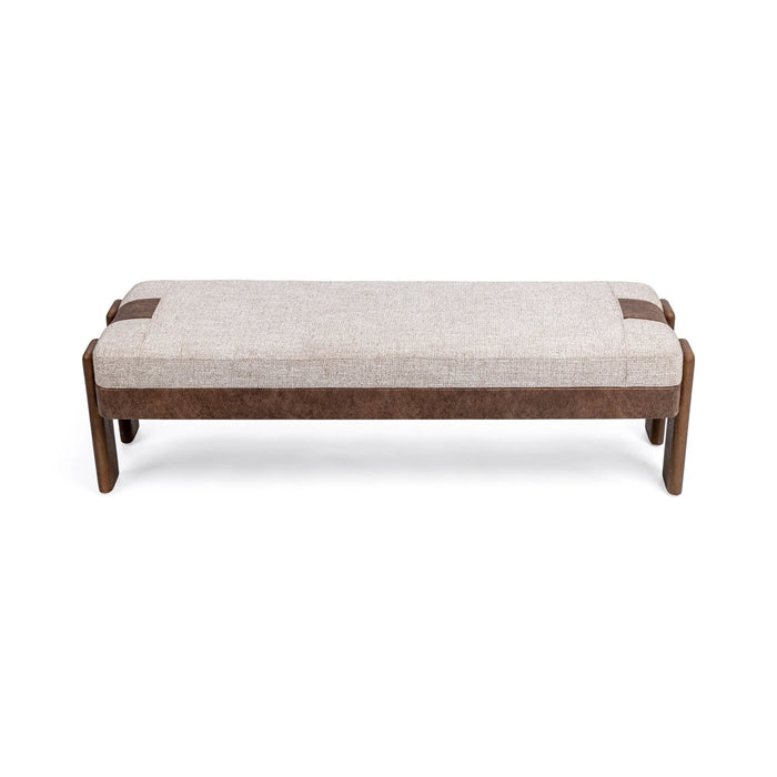Classic Home - Kava Accent Bench in Cocoa Latte - 53002146