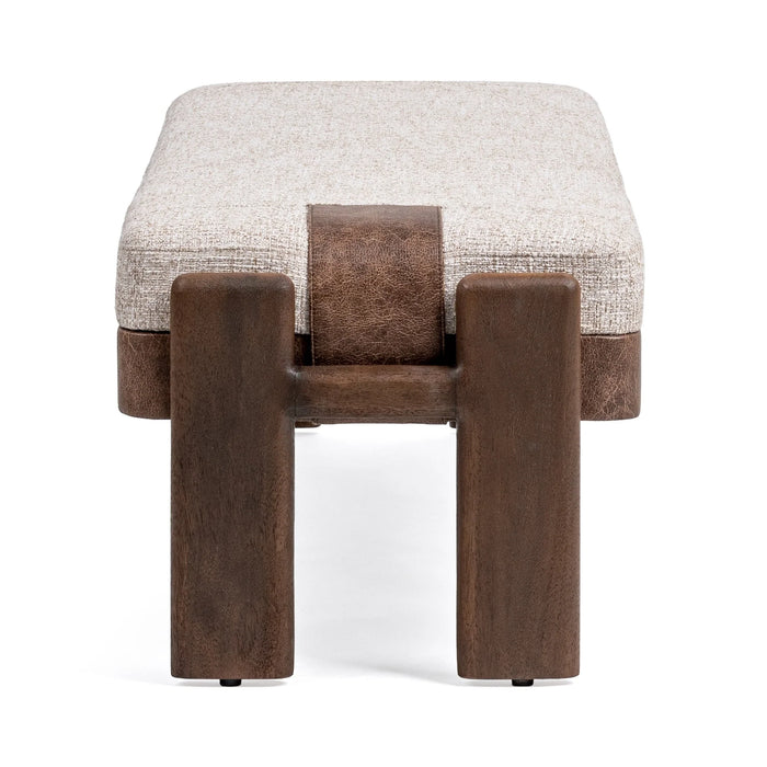 Classic Home - Kava Accent Bench in Cocoa Latte - 53002146
