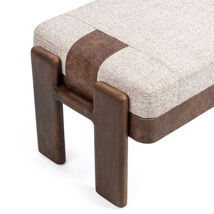 Classic Home - Kava Accent Bench in Cocoa Latte - 53002146