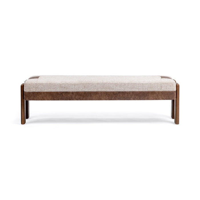 Classic Home - Kava Accent Bench in Cocoa Latte - 53002146
