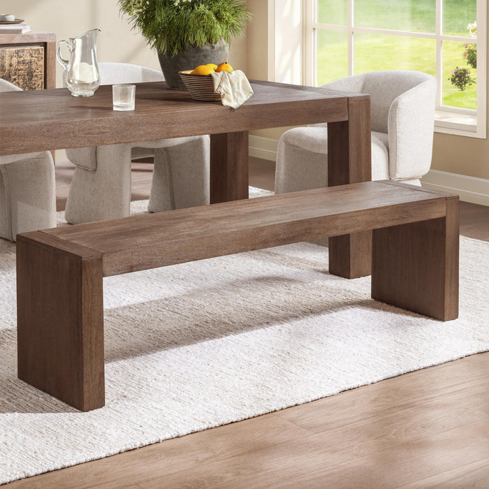 Classic Home - Glendale Dining Bench in Toasted Chestnut - 53002147