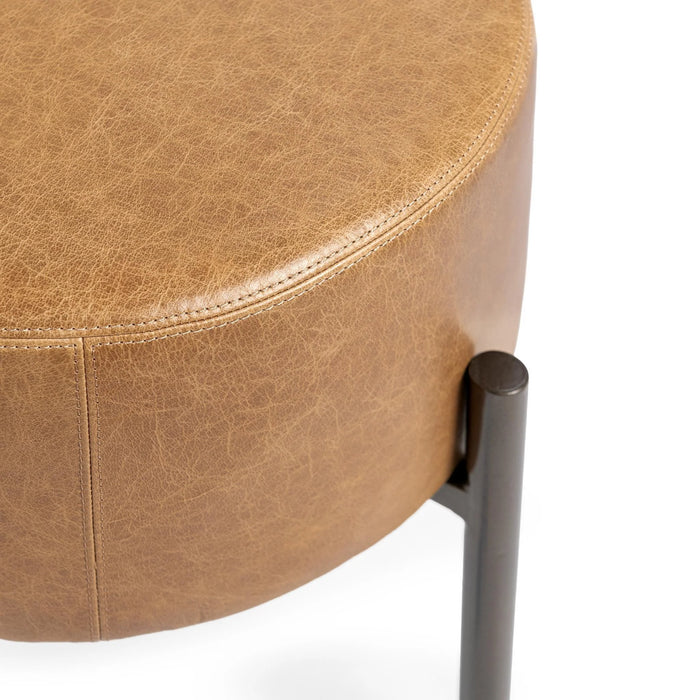 Classic Home - Aimie Accent Stool in Sedona Brown - 53002156 - GreatFurnitureDeal