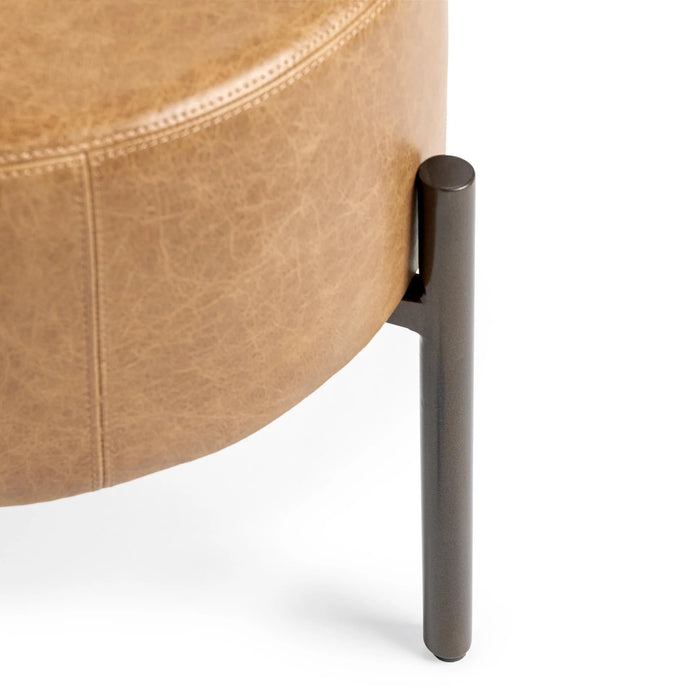 Classic Home - Aimie Accent Stool in Sedona Brown - 53002156 - GreatFurnitureDeal