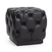 Classic Home - Briar 18" Square Ottoman in Midnight Raven - 53002166 - GreatFurnitureDeal