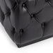 Classic Home - Briar 18" Square Ottoman in Midnight Raven - 53002166 - GreatFurnitureDeal