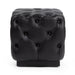 Classic Home - Briar 18" Square Ottoman in Midnight Raven - 53002166 - GreatFurnitureDeal