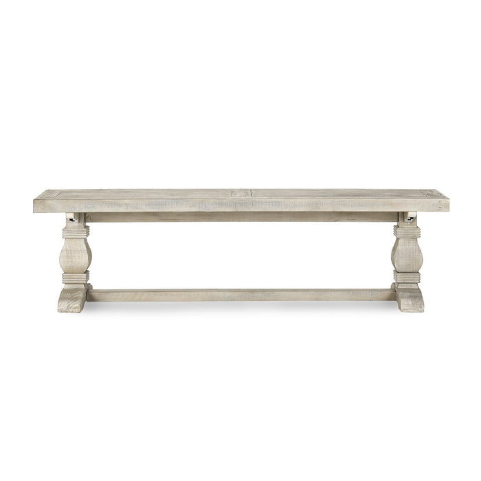 Kosas Home - Caleb 66" Bench Nordic Ivory - 53004464 - GreatFurnitureDeal