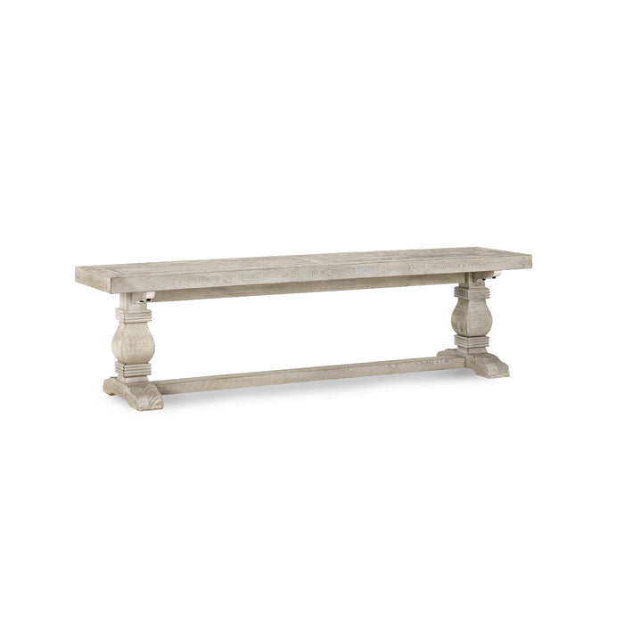 Kosas Home - Caleb 66" Bench Nordic Ivory - 53004464 - GreatFurnitureDeal