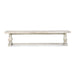 Classic Home - Caleb 83" Dining Bench Distressed Ivory - 53004467 - GreatFurnitureDeal