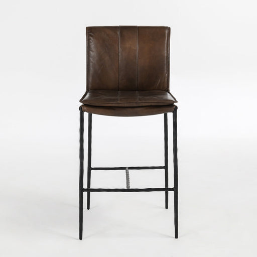 Classic Home - Mayer 26" Counter Stool in Antique Brown - 53004618 - GreatFurnitureDeal